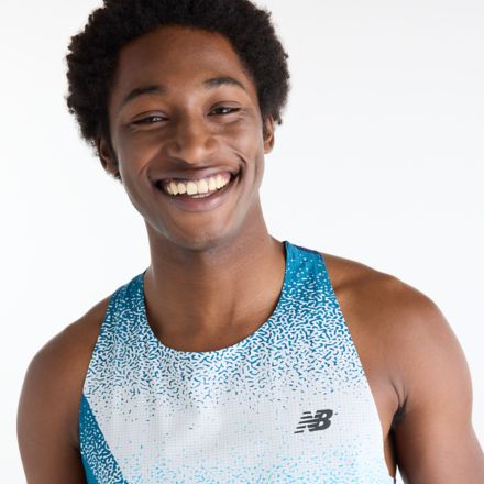 Race Day Ultra Light Printed Singlet