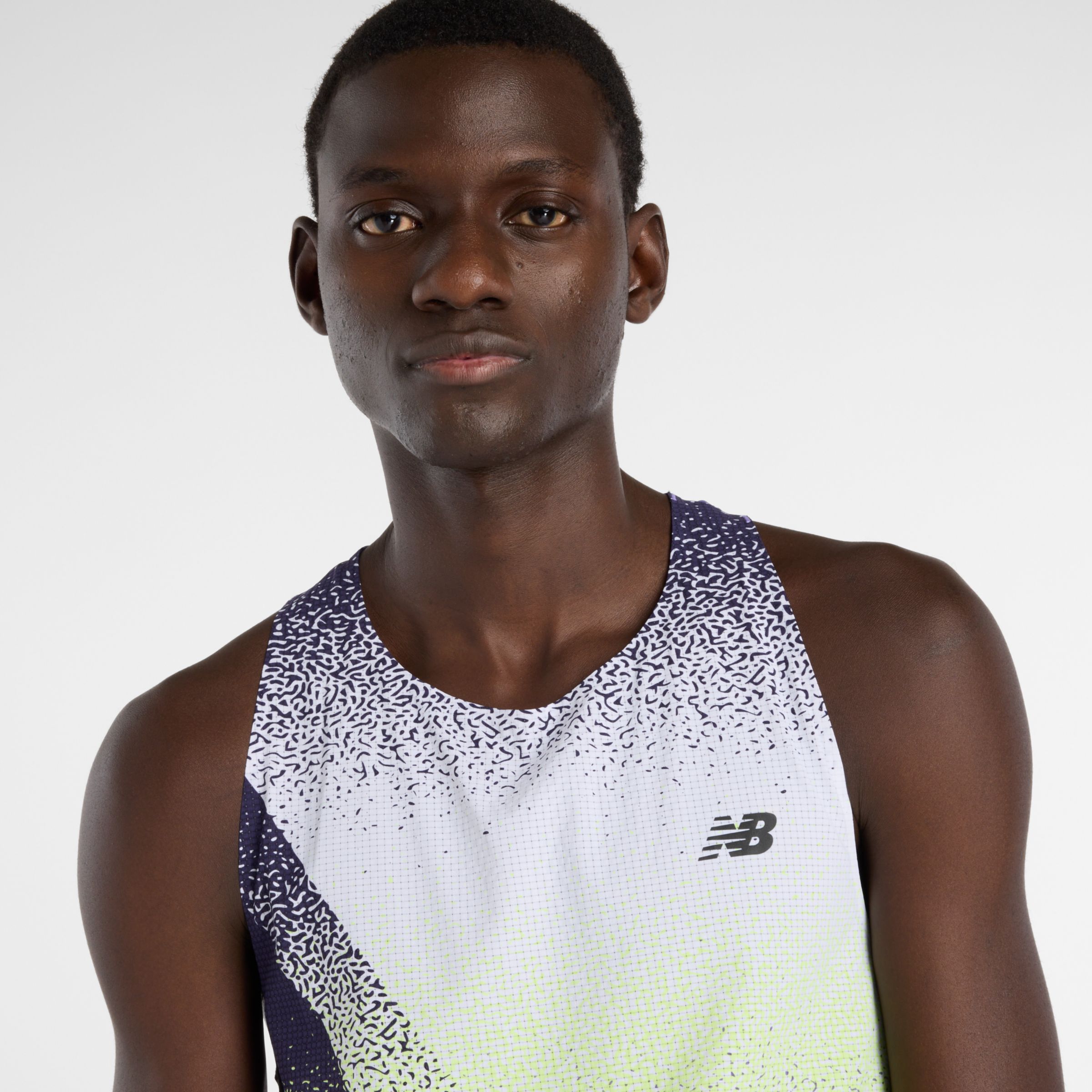 Race Day Ultra Light Printed Singlet