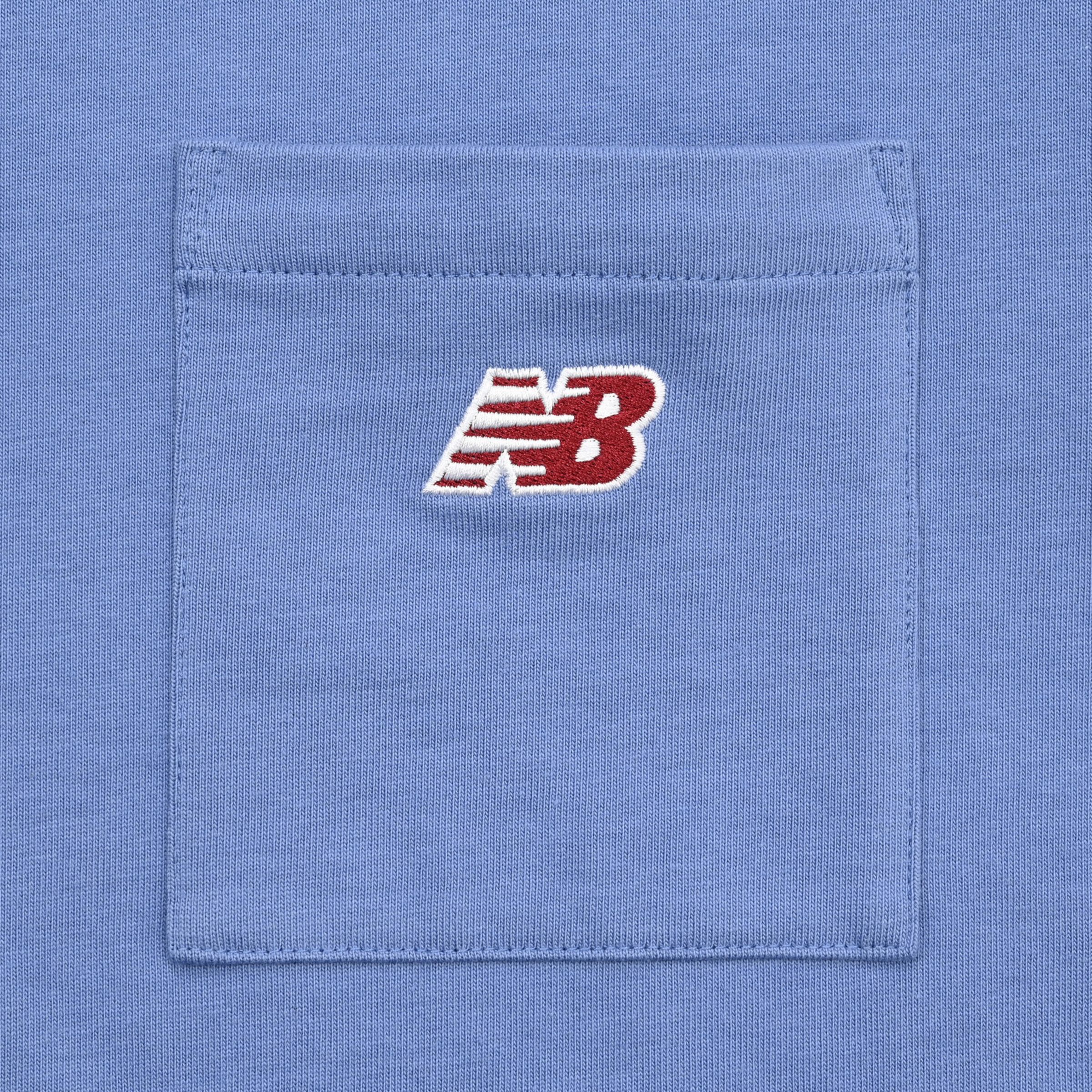 エンブロイダリードNBポケットショートスリーブTシャツ