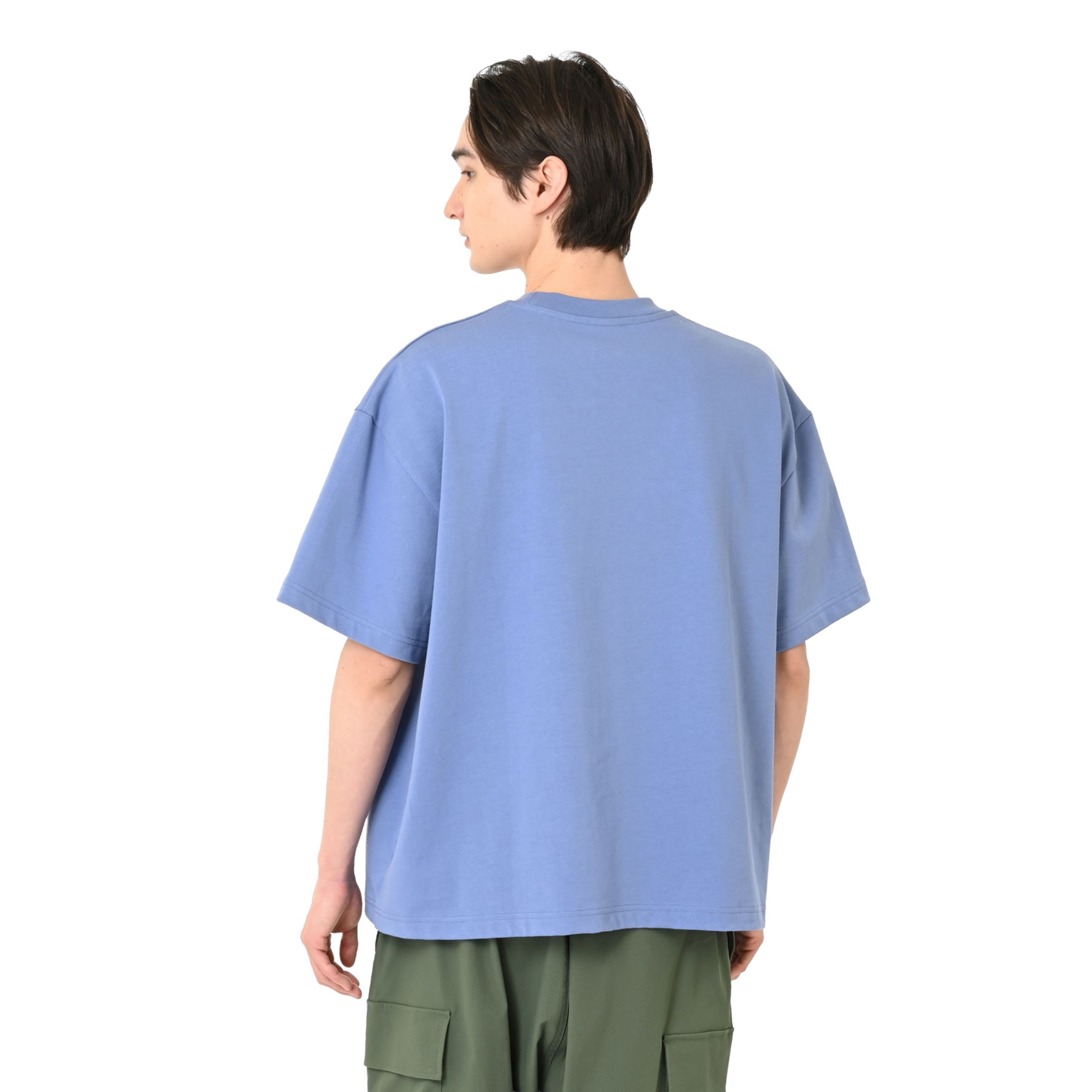 エンブロイダリードNBポケットショートスリーブTシャツ