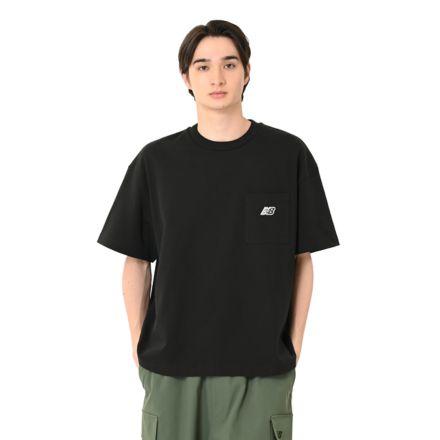 エンブロイダリードNBポケットショートスリーブTシャツ