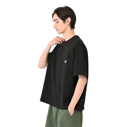 エンブロイダリードNBポケットショートスリーブTシャツ