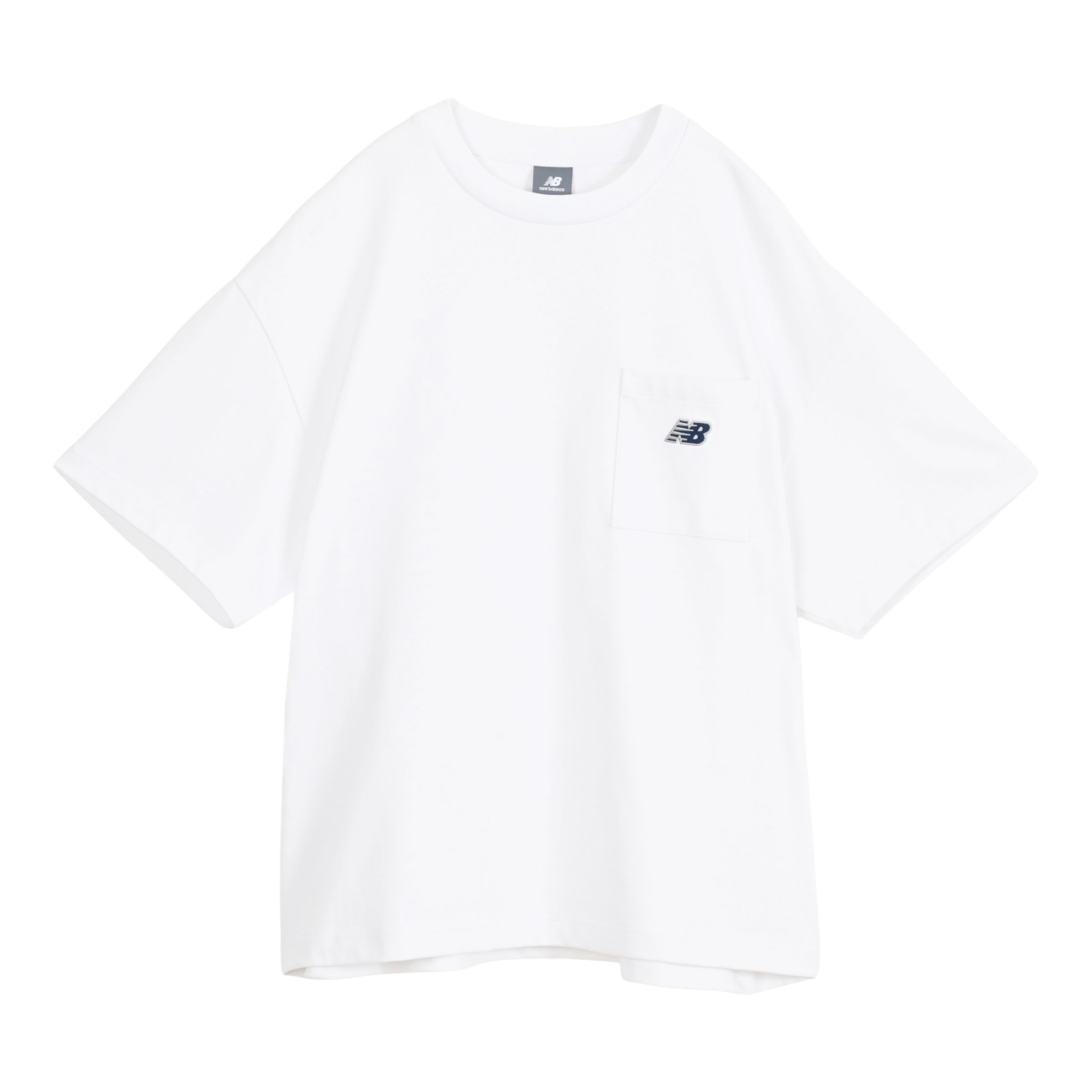 エンブロイダリードNBポケットショートスリーブTシャツ