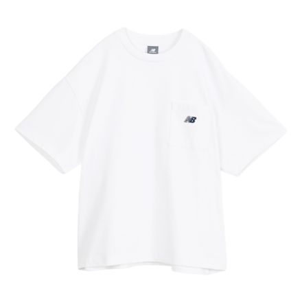 エンブロイダリードNBポケットショートスリーブTシャツ