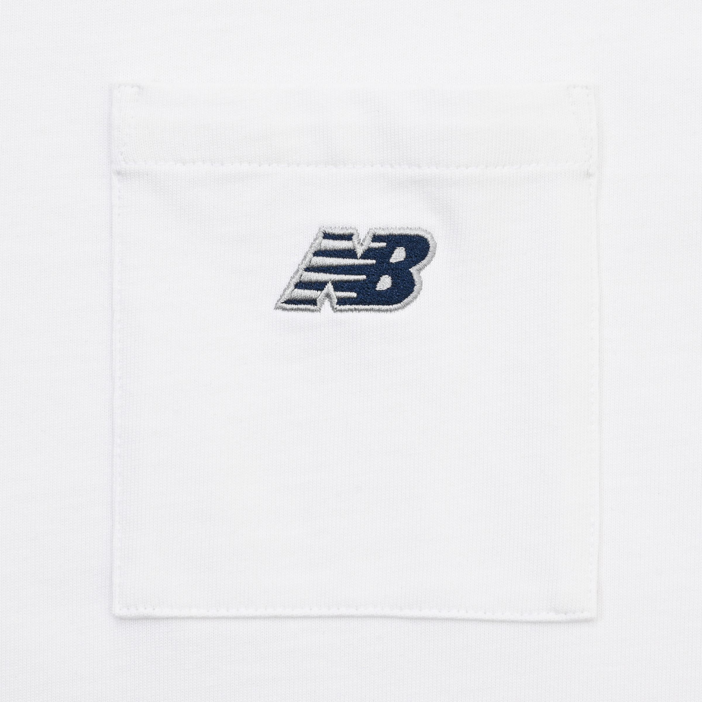エンブロイダリードNBポケットショートスリーブTシャツ