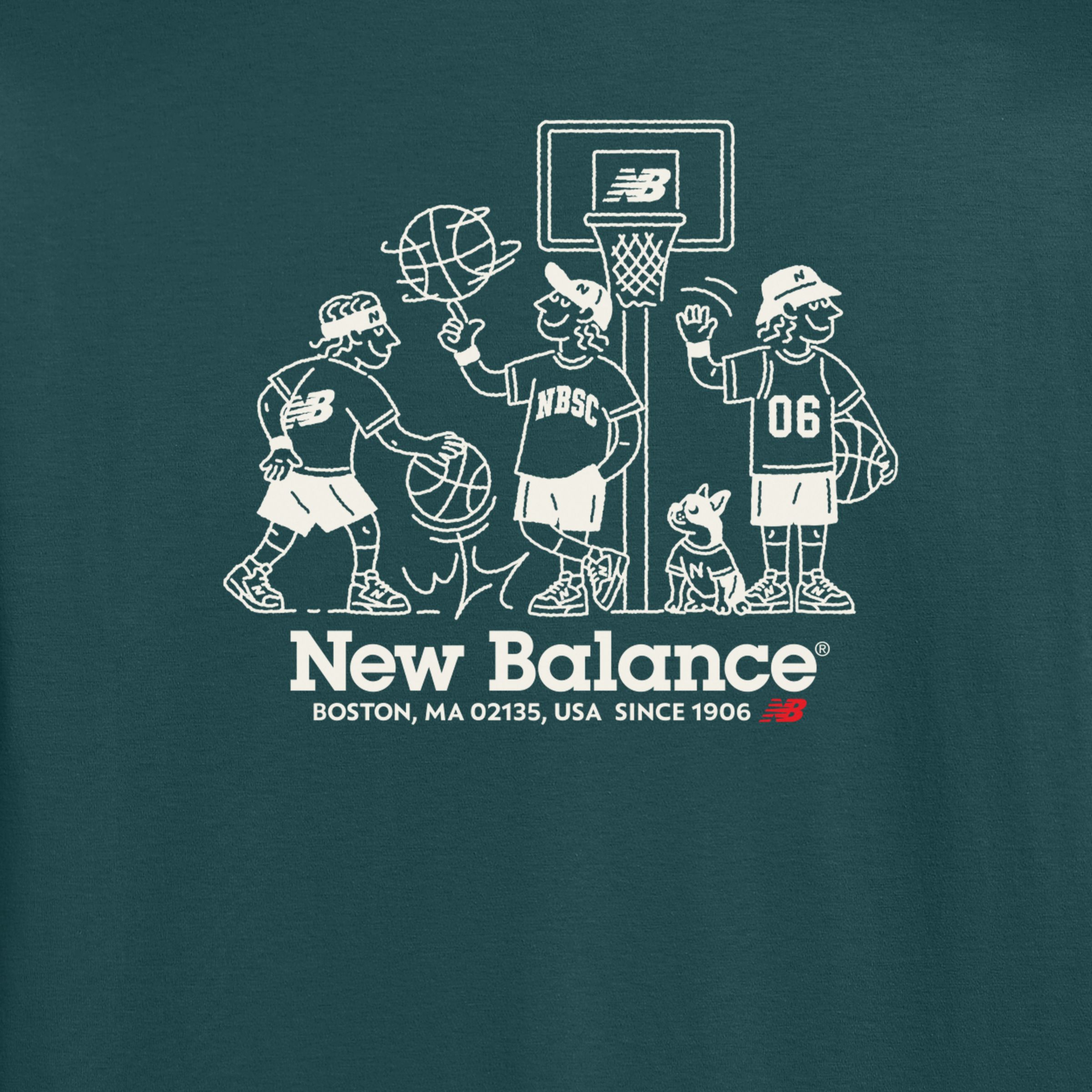 Basketball Team Graphics T-Shirt