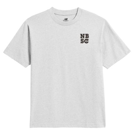 【NB Boy】Basketball Team 圖案 T 恤, 灰, MT61A9TEAHH