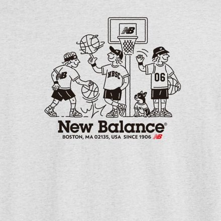 【NB Boy】Basketball Team 圖案 T 恤
