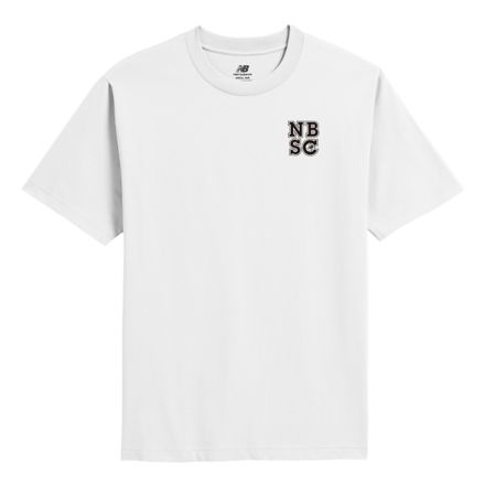 Basketball Team Graphics T-Shirt, 白, MT61A9TEWT