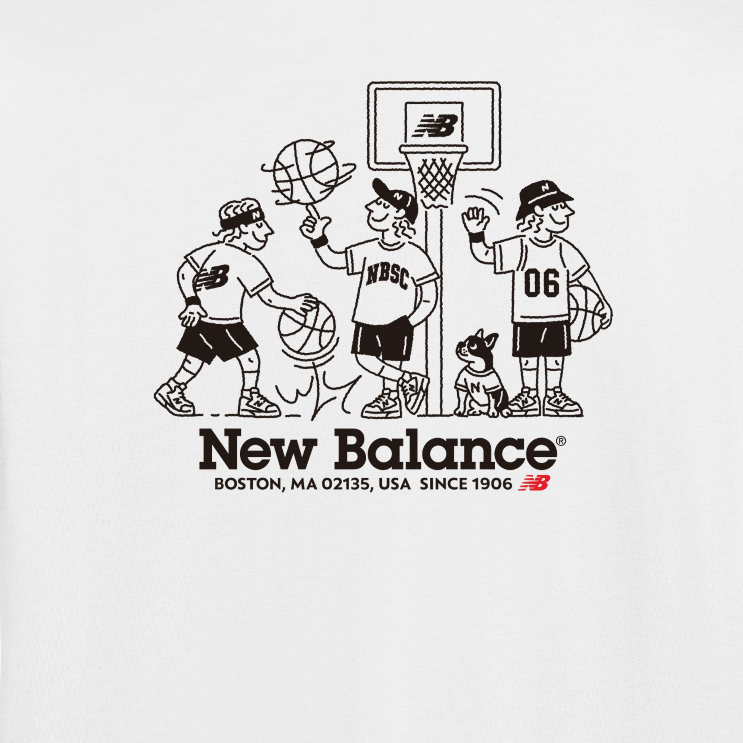 Basketball Team Graphics T-Shirt