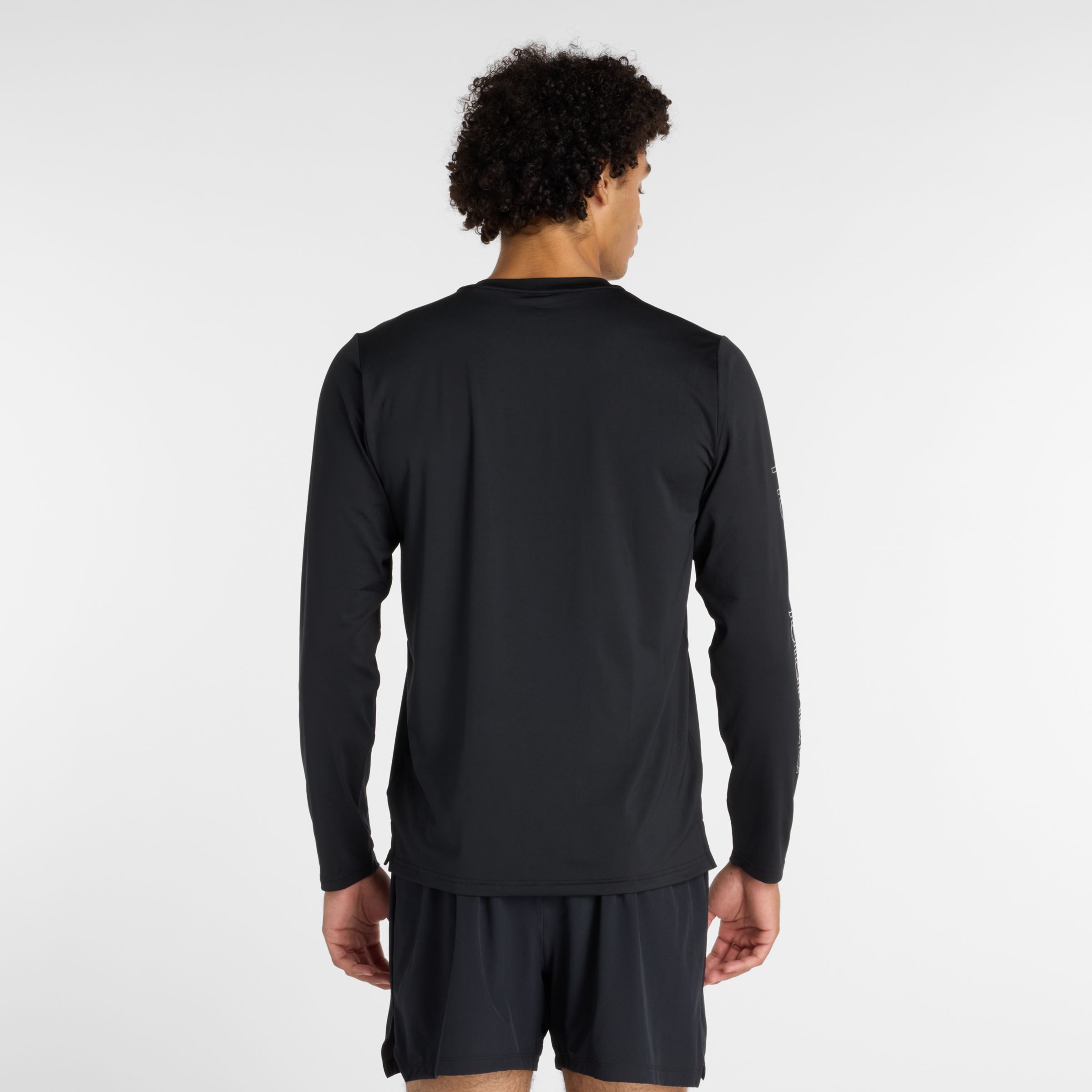 Reflective Poly Long Sleeve T-Shirt