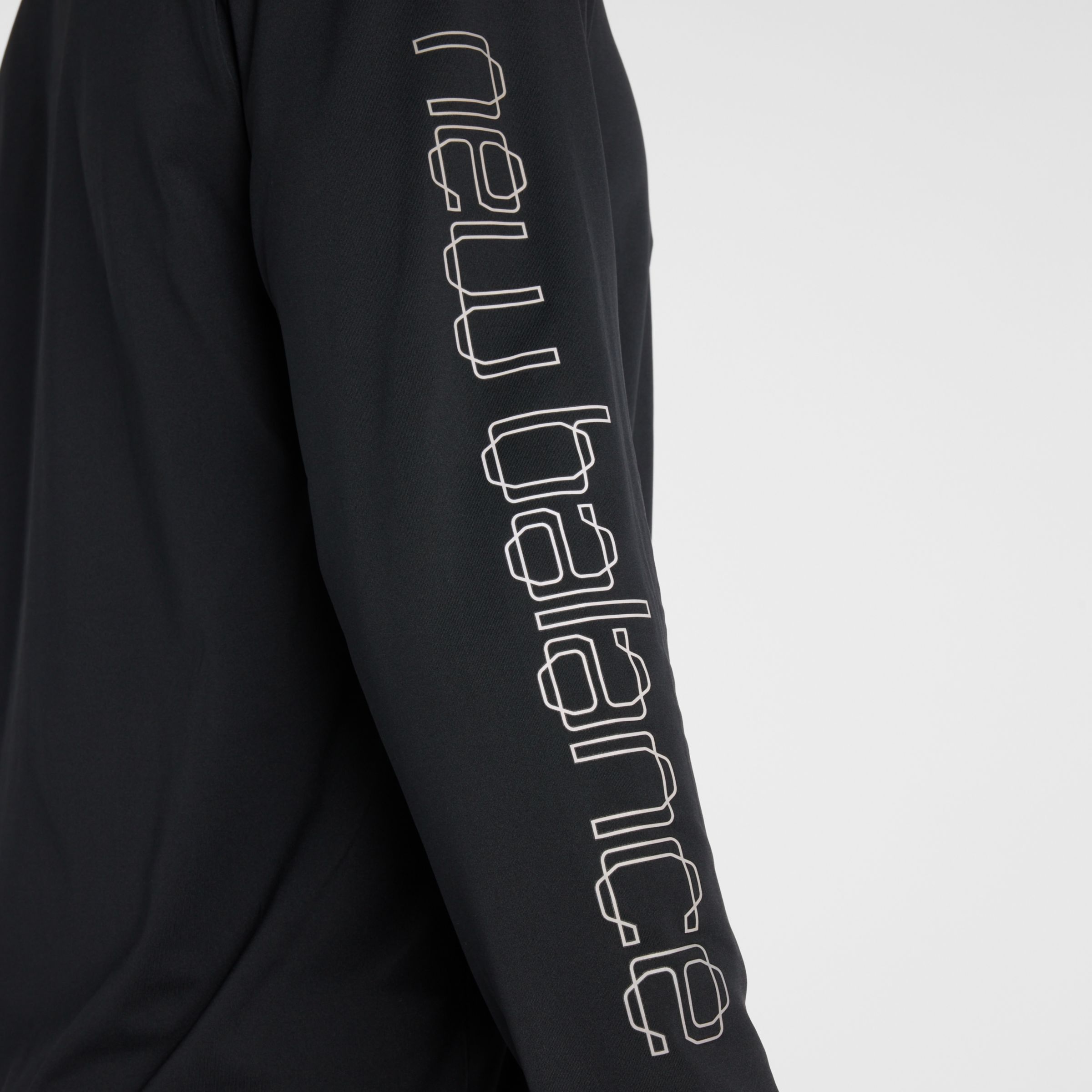 Reflective Poly Long Sleeve T-Shirt