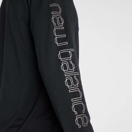 Reflective Poly Long Sleeve T-Shirt