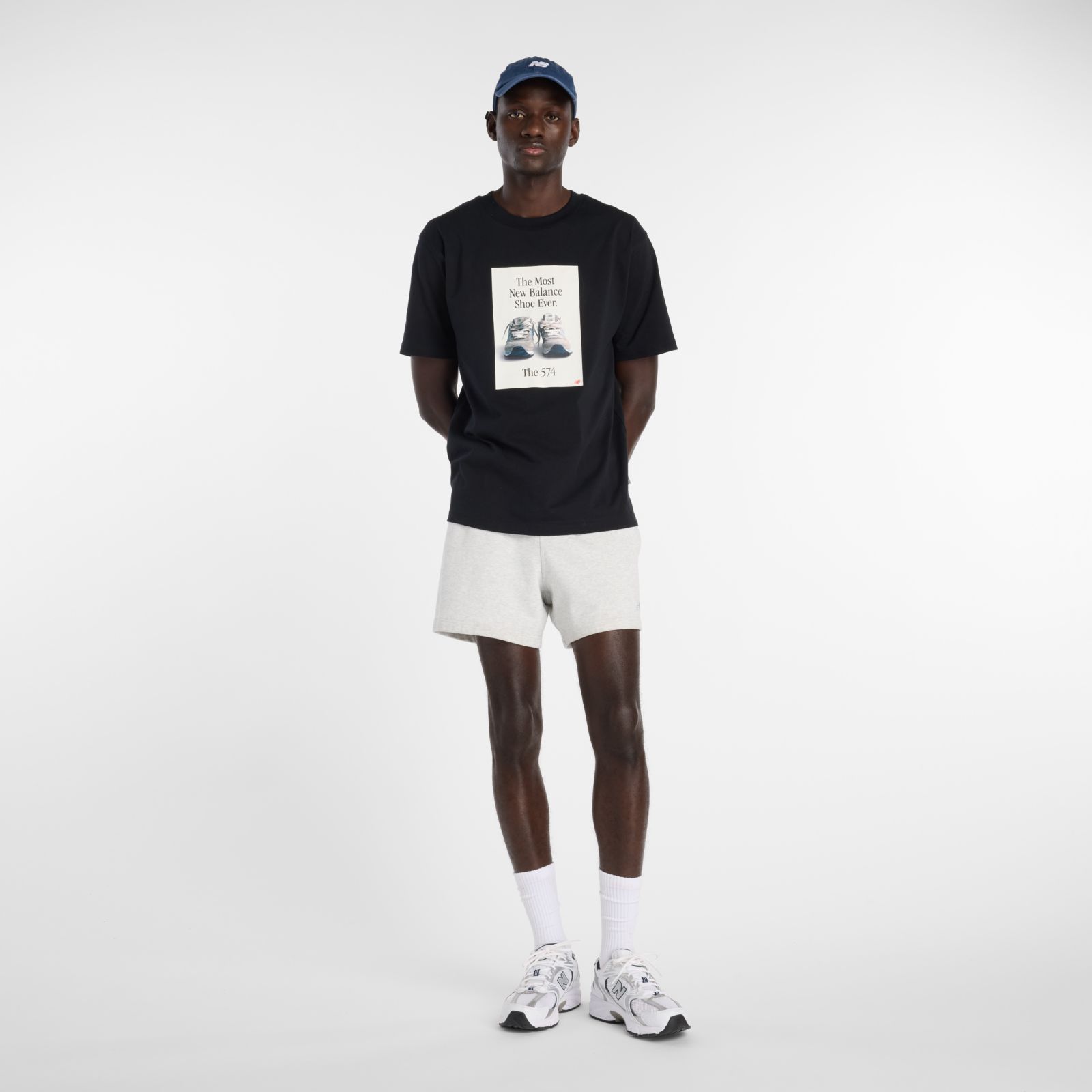 Мужские футболки New Balance 574 Ad T-Shirt — фото 2