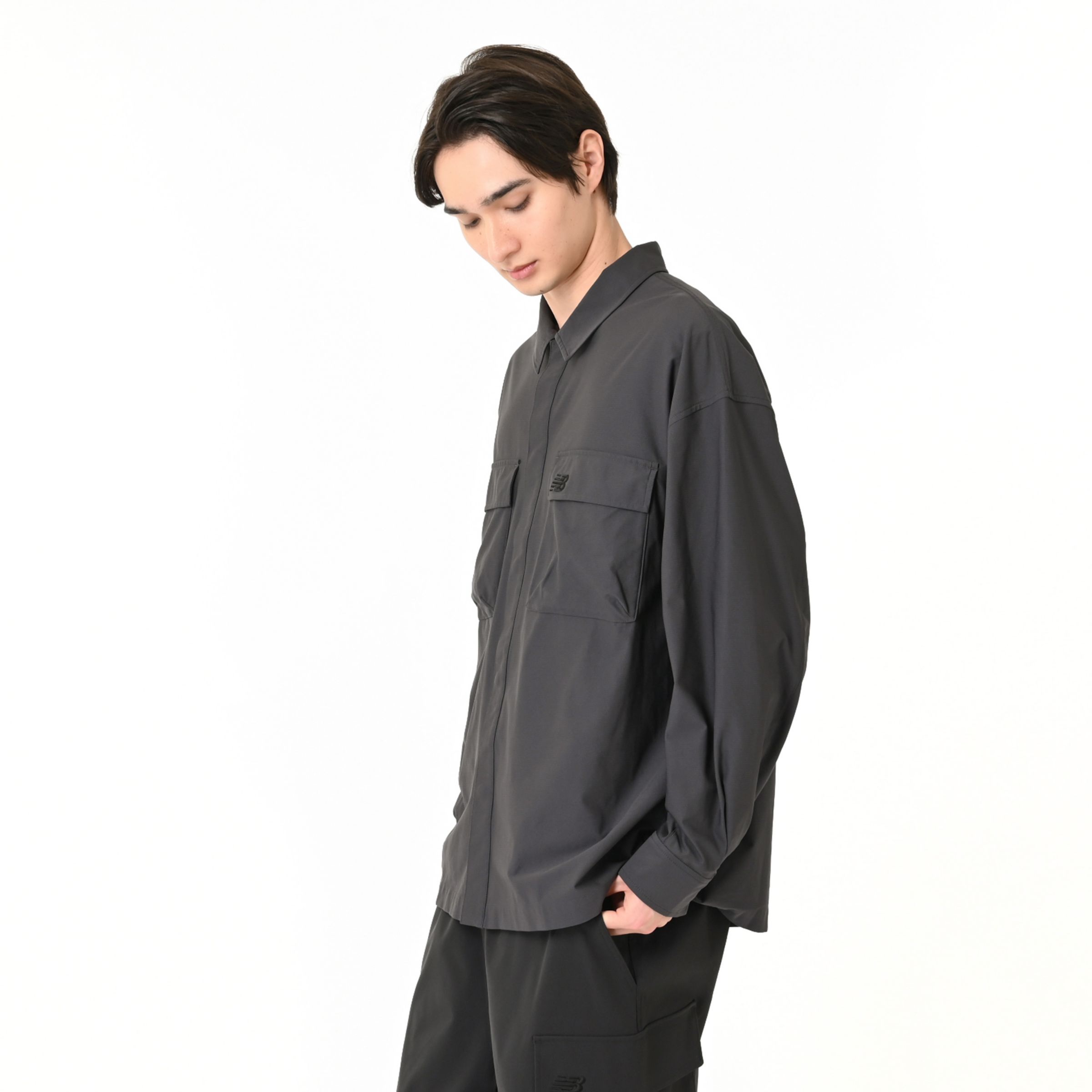 ブリーザブルニットロングスリーブ