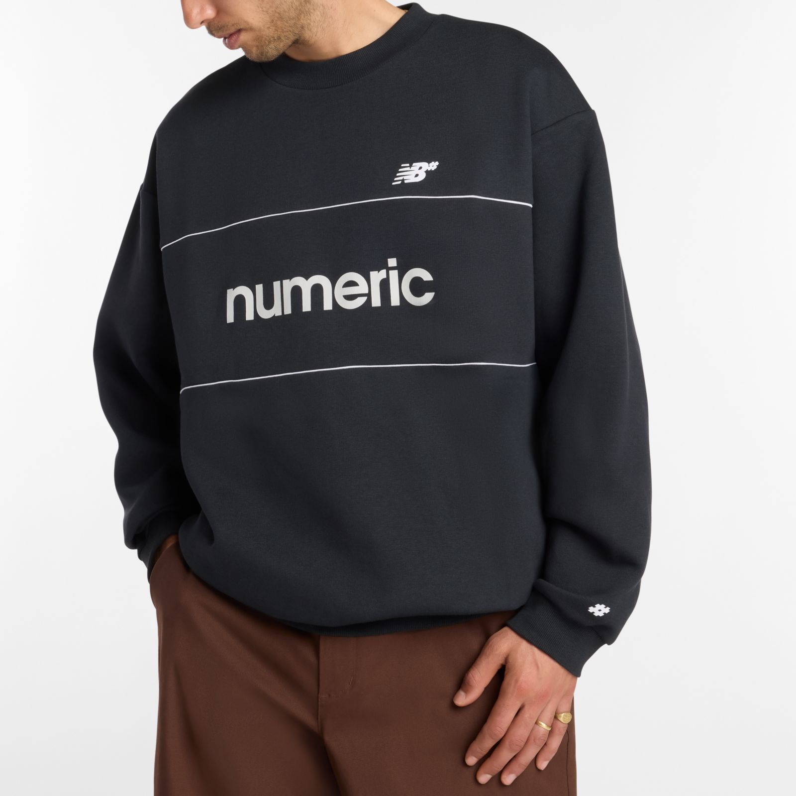 Мужские свитеры New Balance Numeric Team Crew — фото 4
