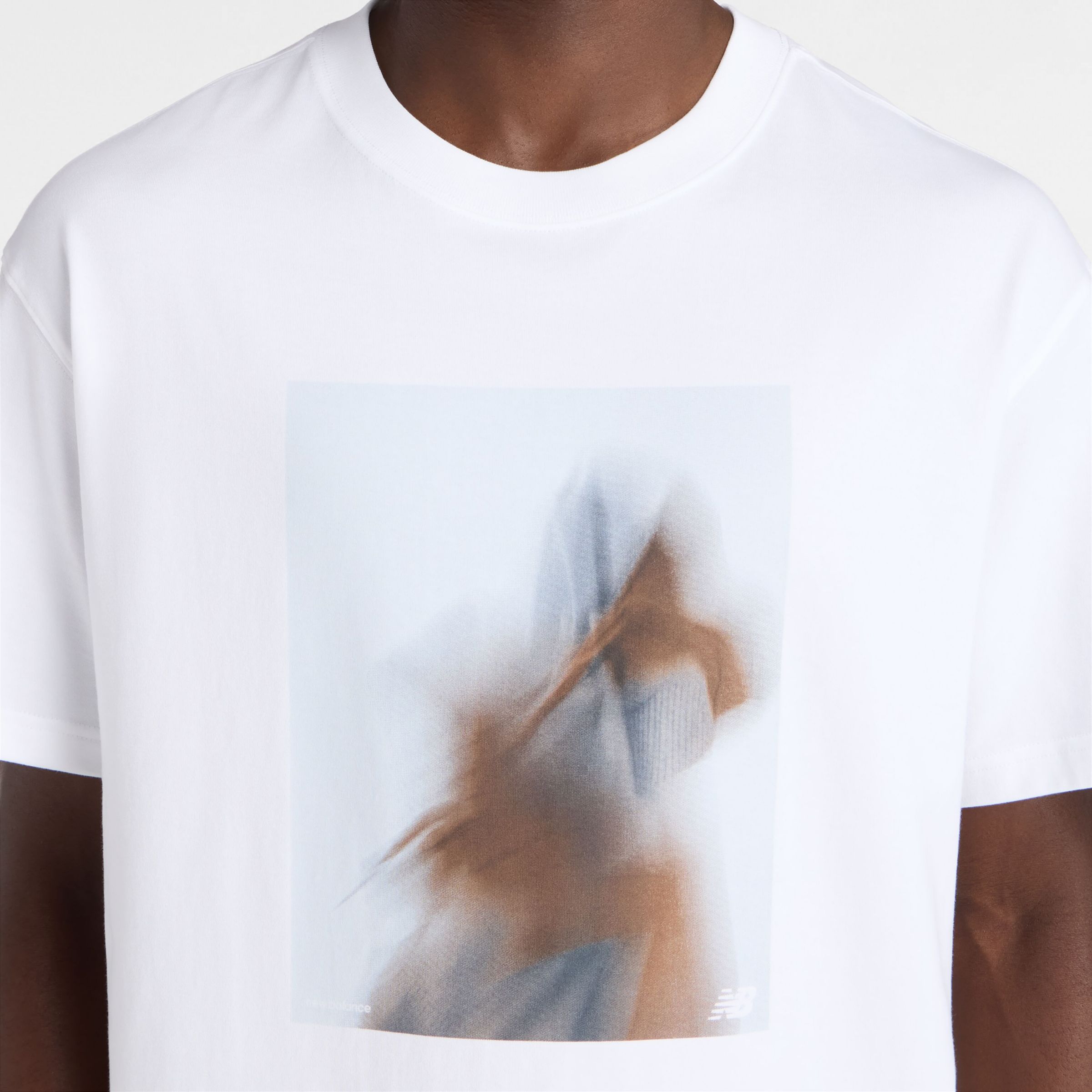 NB Grey Photo T-shirt Brown