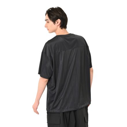 ユニフォームインスパイアドショートスリーブ, BLACK, MT61D2OZBK