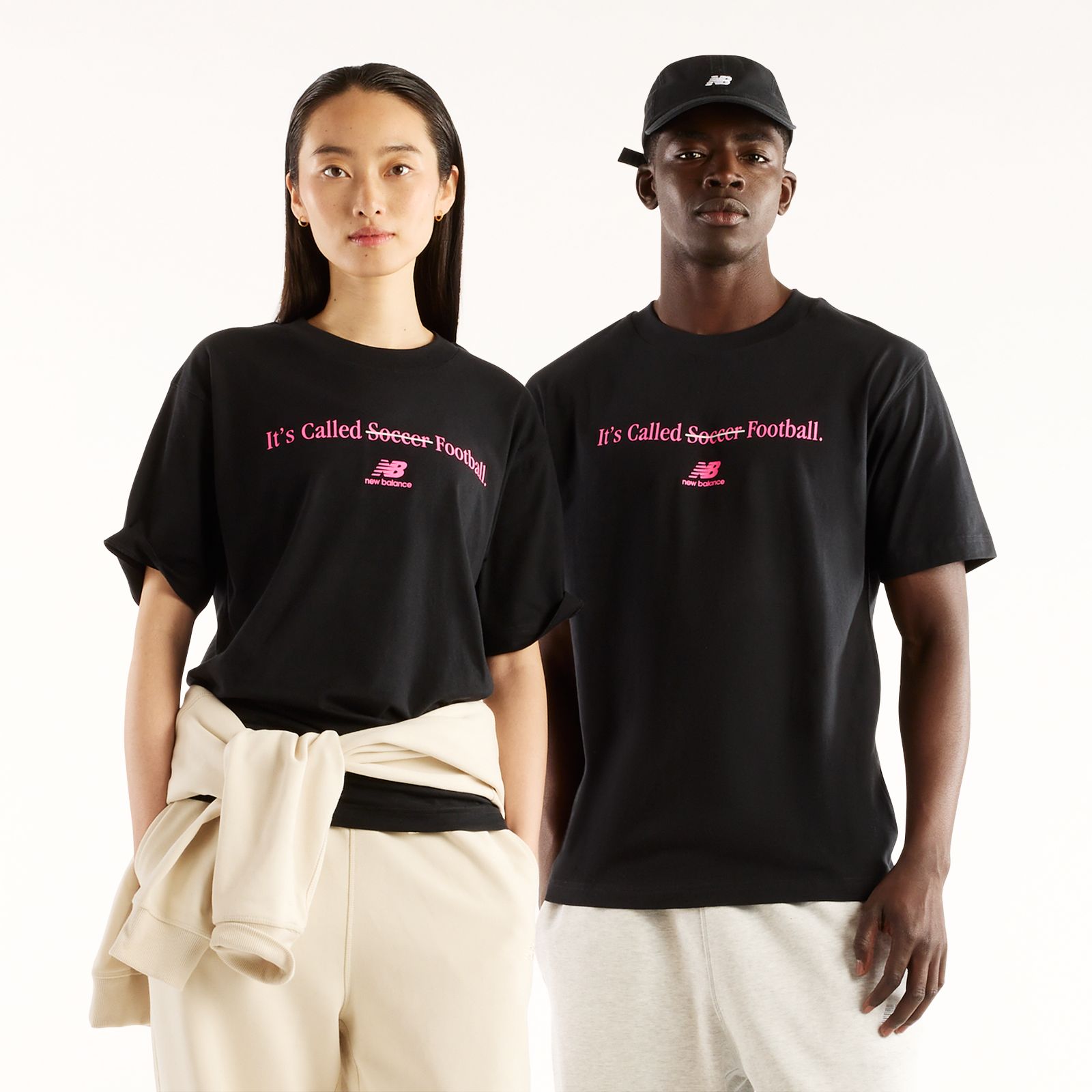 Мужские футболки New Balance It's Called Football T-Shirt — фото 2