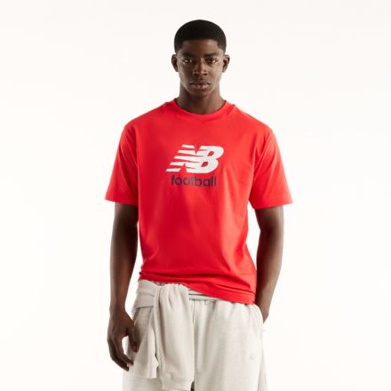 Football T-Shirt, Rouge V&Eacute;RITABLE, MT61D8KUTRD