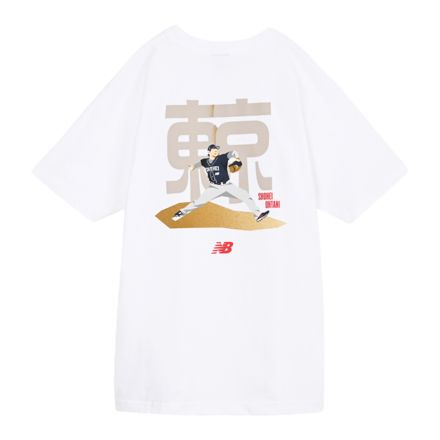 大谷翔平シグネチャー Made in USA ショートスリーブTシャツ #2, WHITE, MT61E50SWT