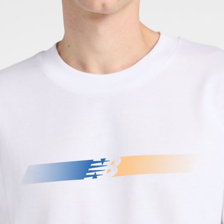 Gradient NB T-Shirt, NB NAVY, MT61E5YZWT
