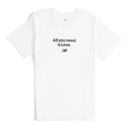 All You Need Is Love T-Shirt, WHITE, MT61E98SWT