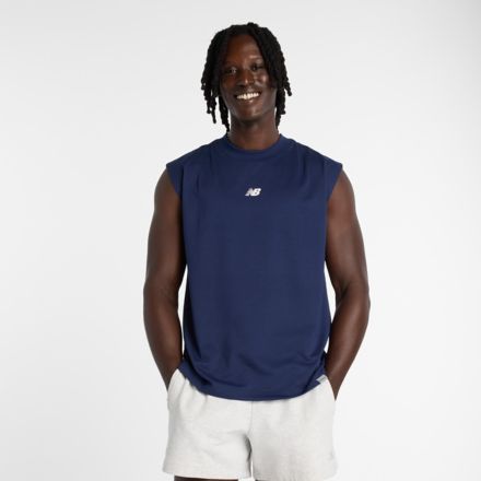 スリーブレスTシャツ, TEAM NAVY with Blue, MT61F3JSTNV