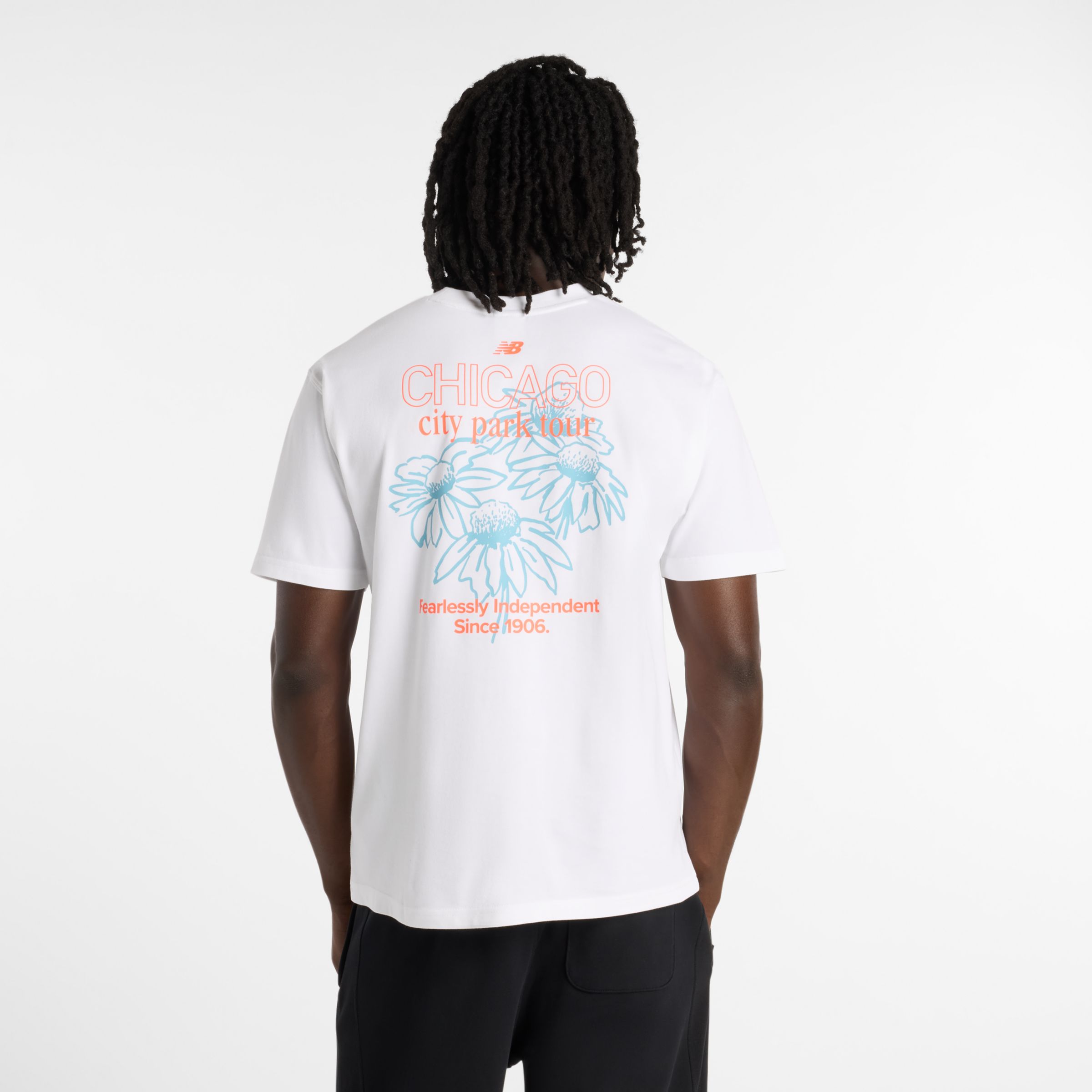 New Balance Chicago City Run T-Shirt, MT61F4O9WT