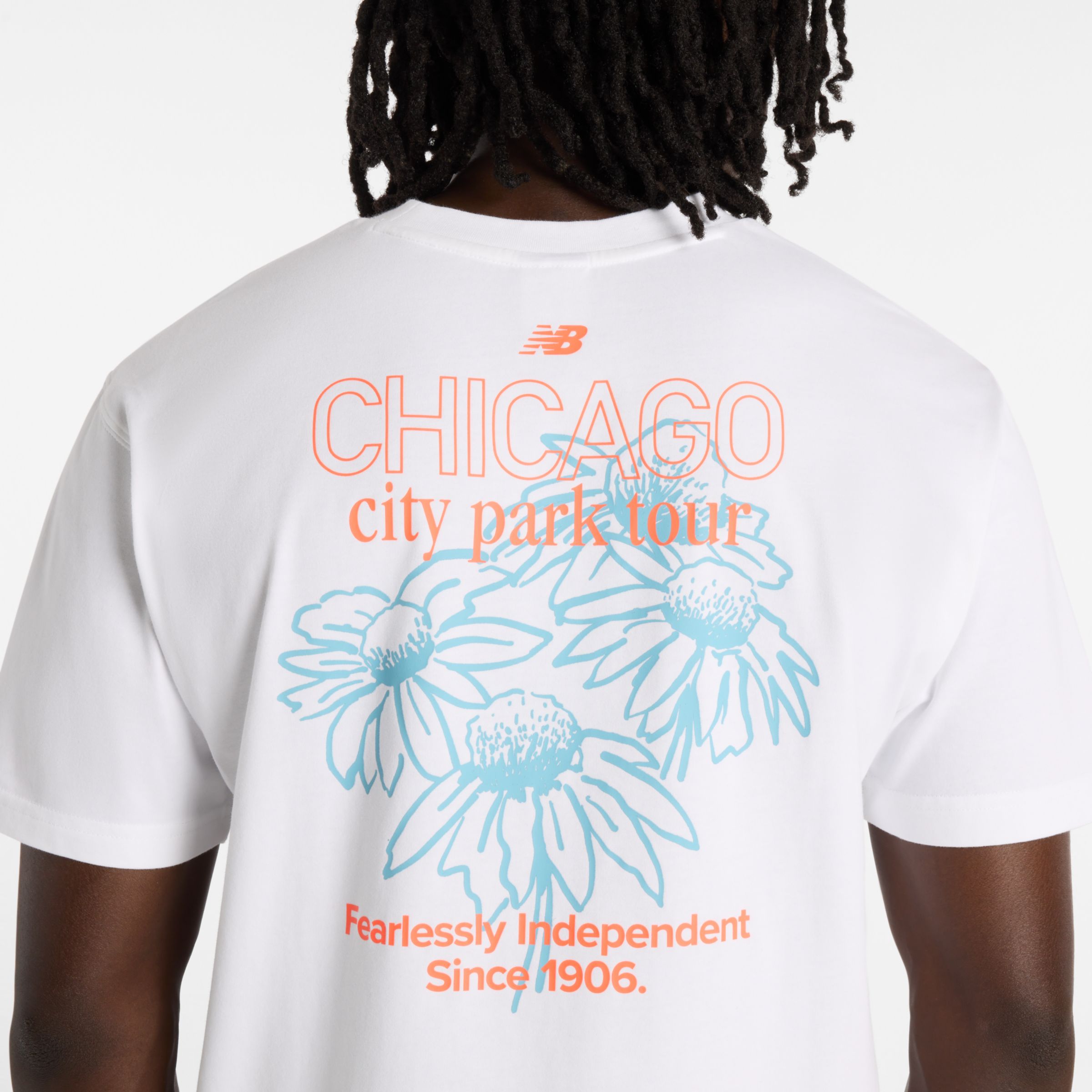 New Balance Chicago City Run T-Shirt, MT61F4O9WT