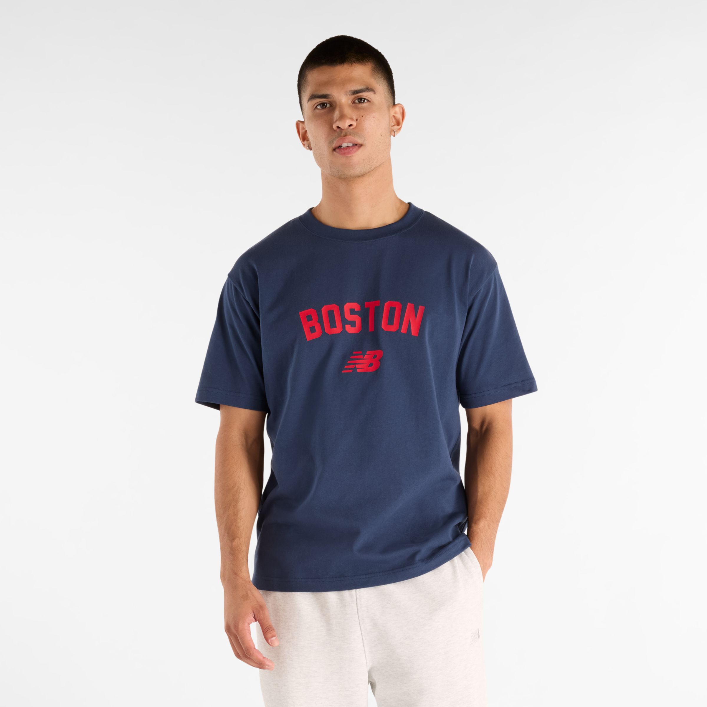 New Balance Boston City Logo T-Shirt, MT61F604NNY
