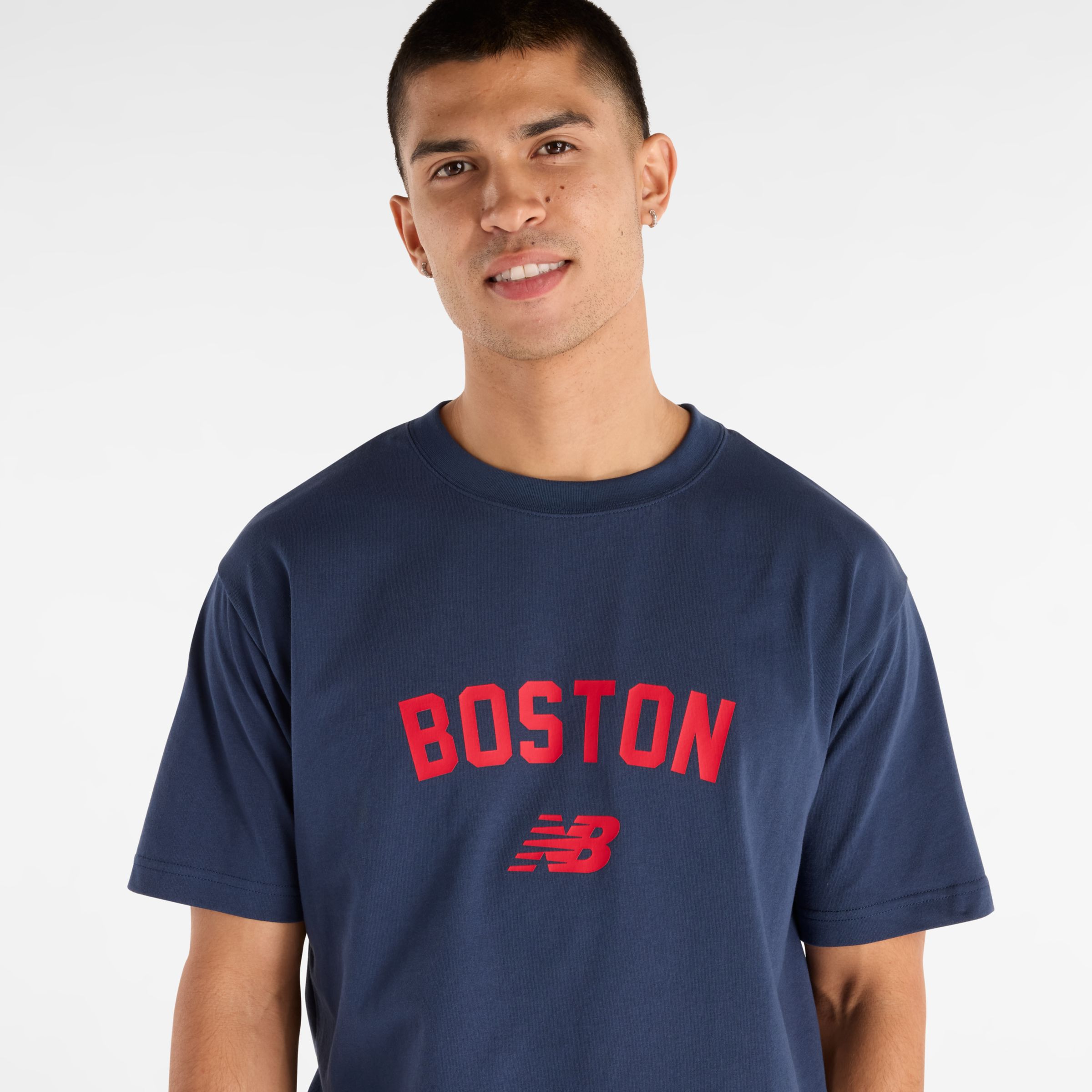 New Balance Boston City Logo T-Shirt, MT61F604NNY