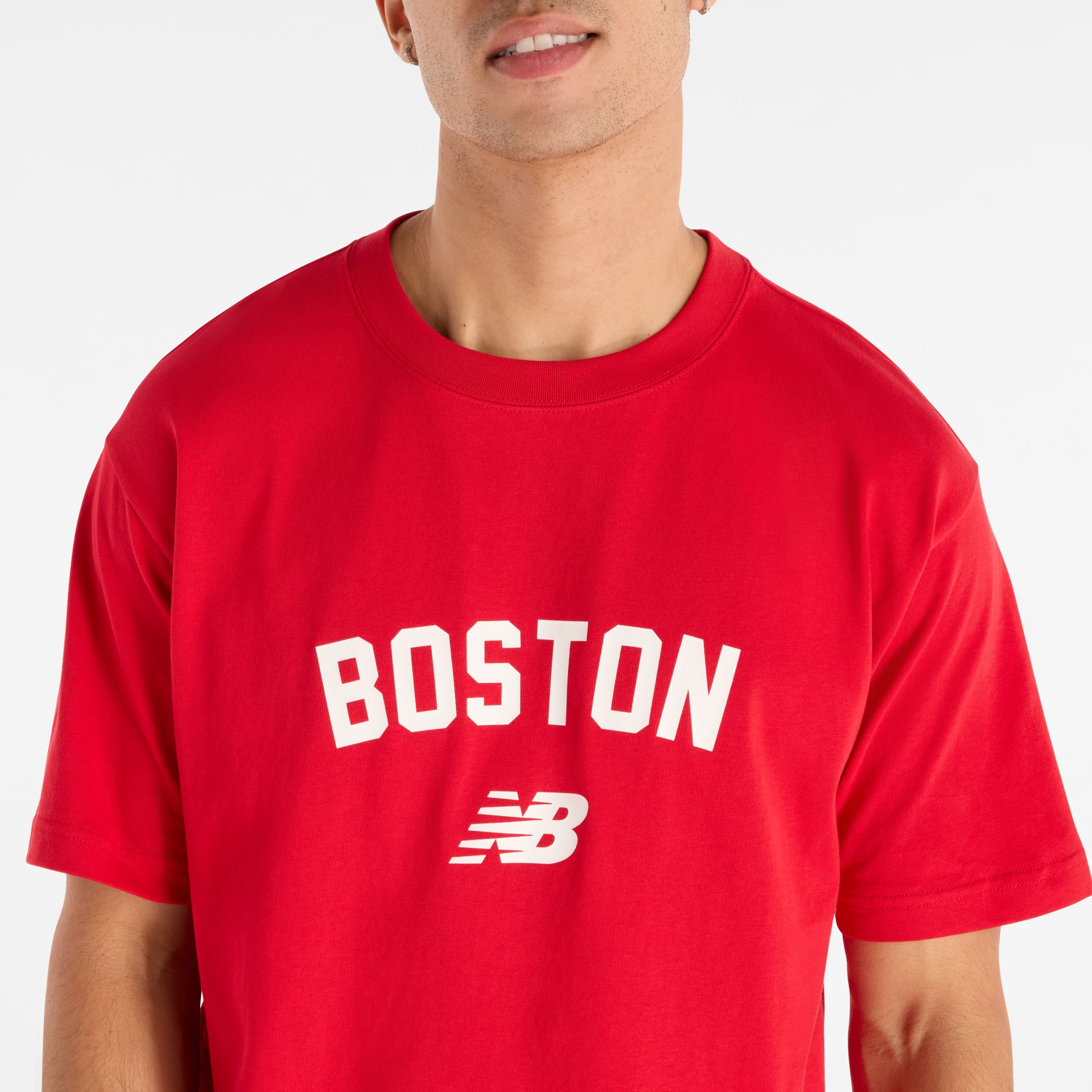 New Balance Boston City Logo T-Shirt, MT61F604TRE
