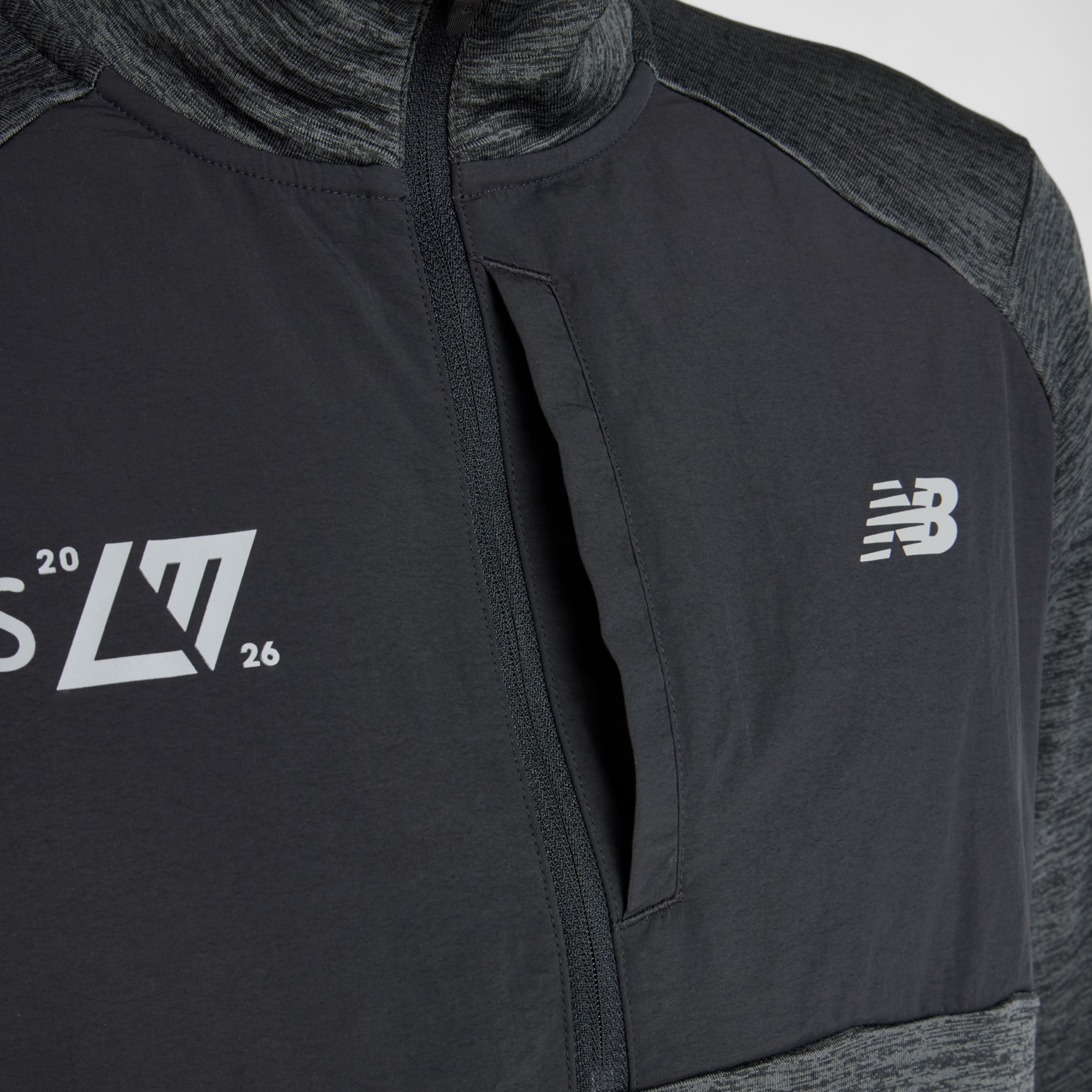 London Edition Athletics Heat Grid Half Zip LDN