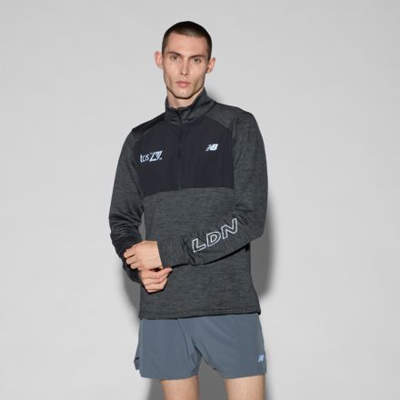 London Edition Athletics Heat Grid Half Zip LDN