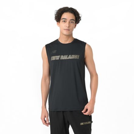 Black Out 接触冷感ノースリーブ, BLACK with Black, MT61G7TFBK