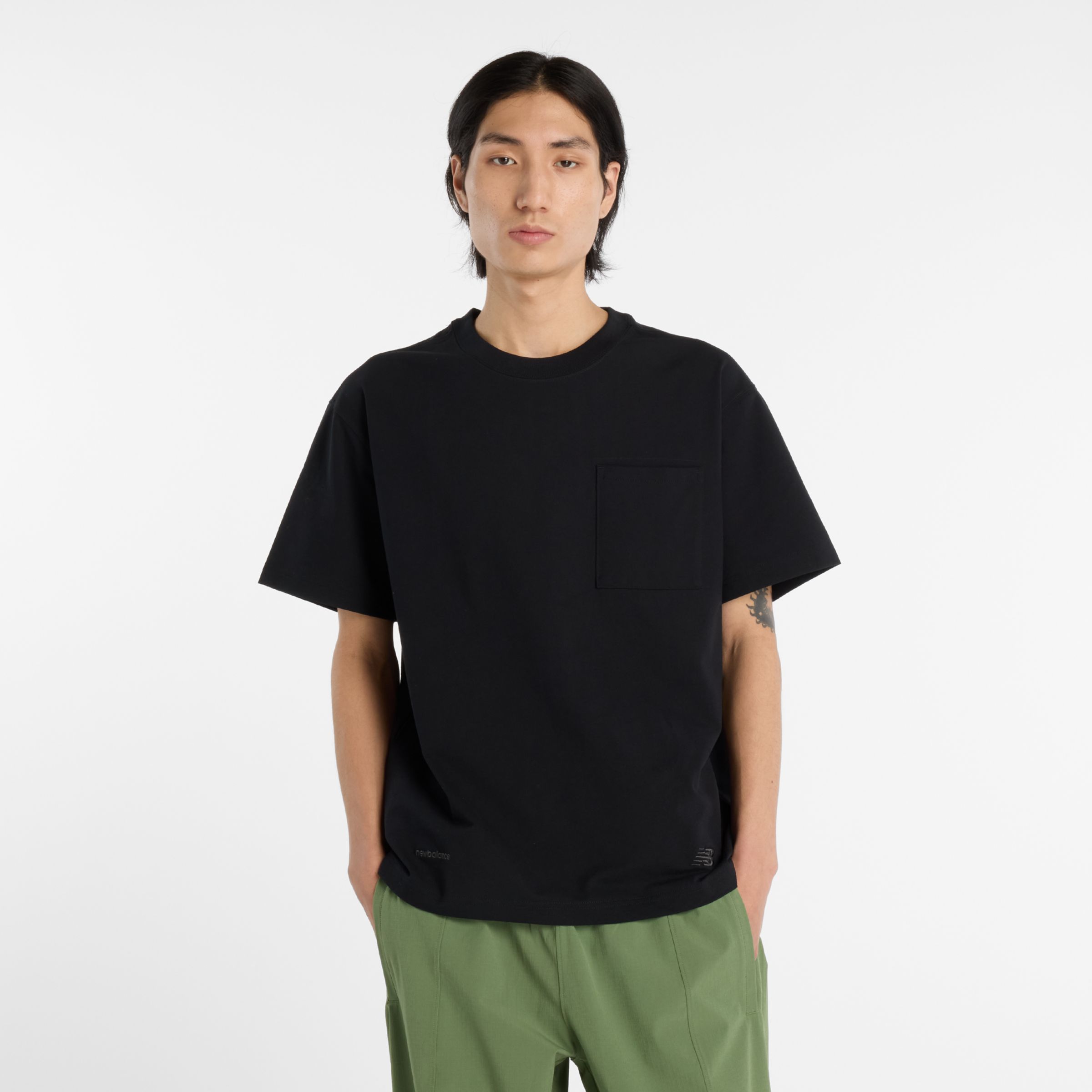 NB GREY Pocket T-Shirt