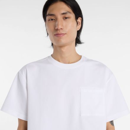 NB GREY ポケットTシャツ