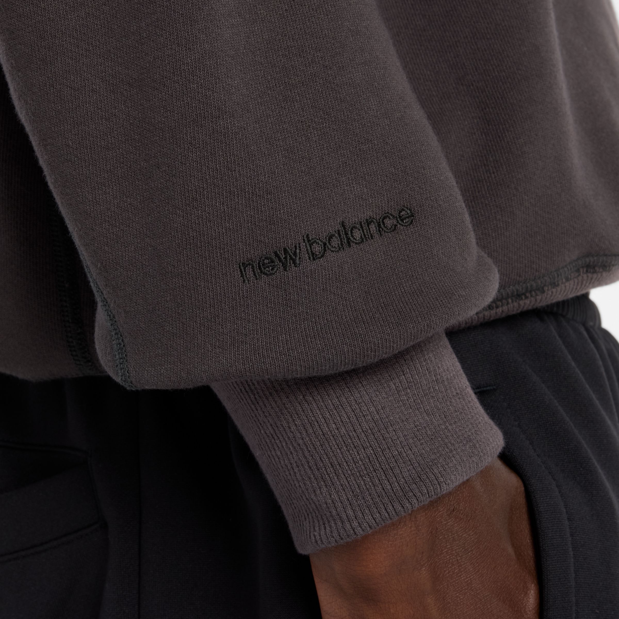 NB GREY レギュラーフィットクルーネック