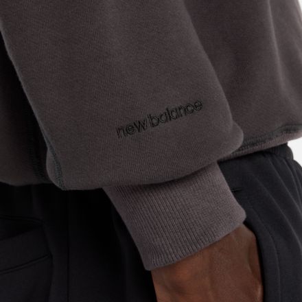 NB GREY レギュラーフィットクルーネック