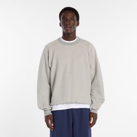 NB GREY レギュラーフィットクルーネック