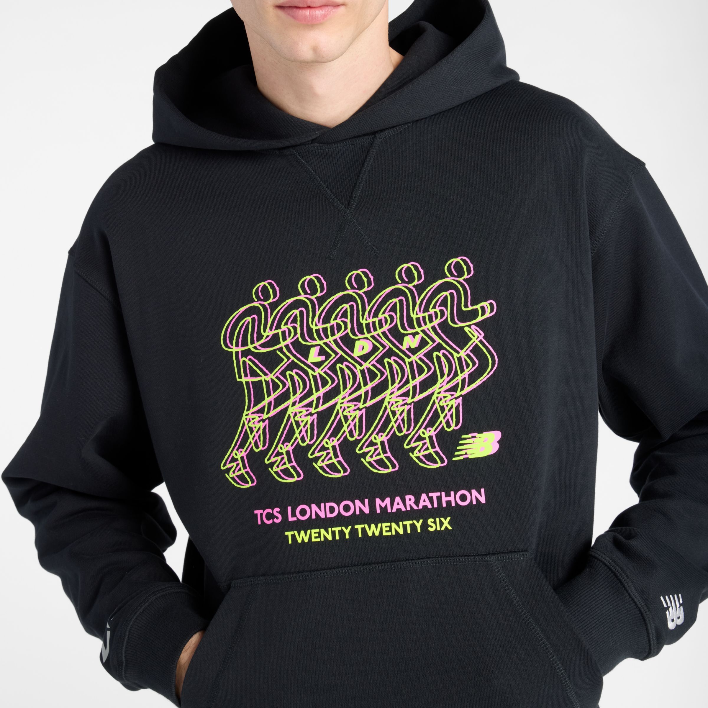 London Edition Athletics Graphic French Terry Crew 2