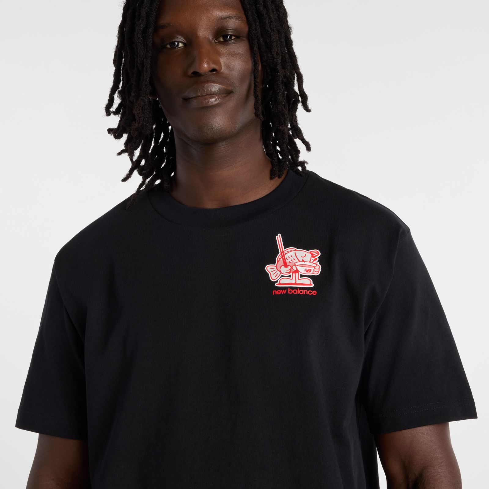 Мужские футболки New Balance Ramen T-Shirt — фото 4