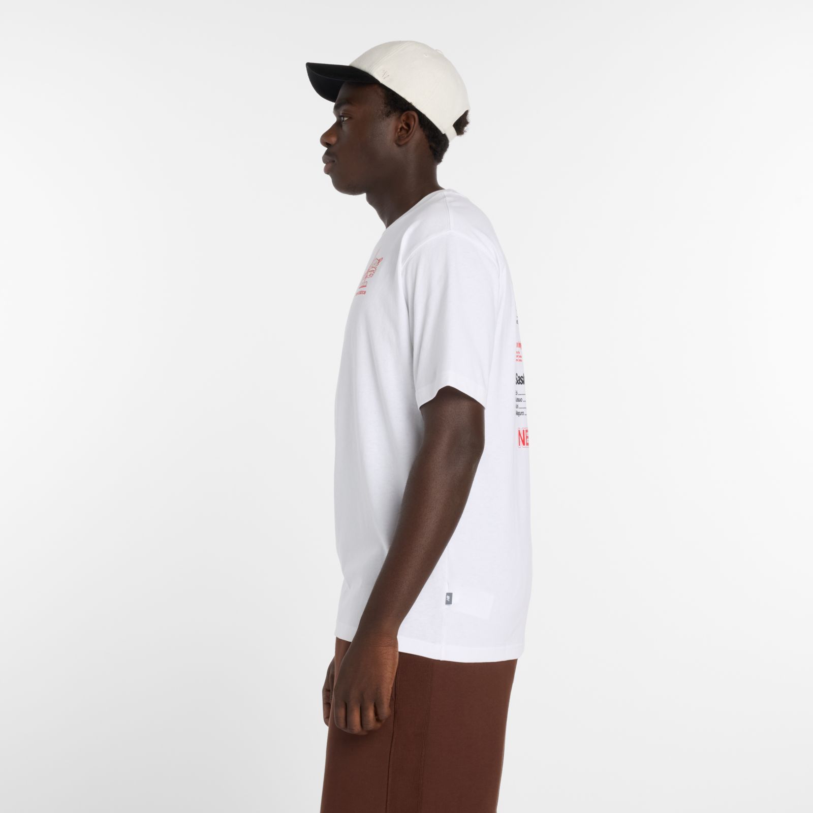 Мужские футболки New Balance Ramen T-Shirt — фото 4