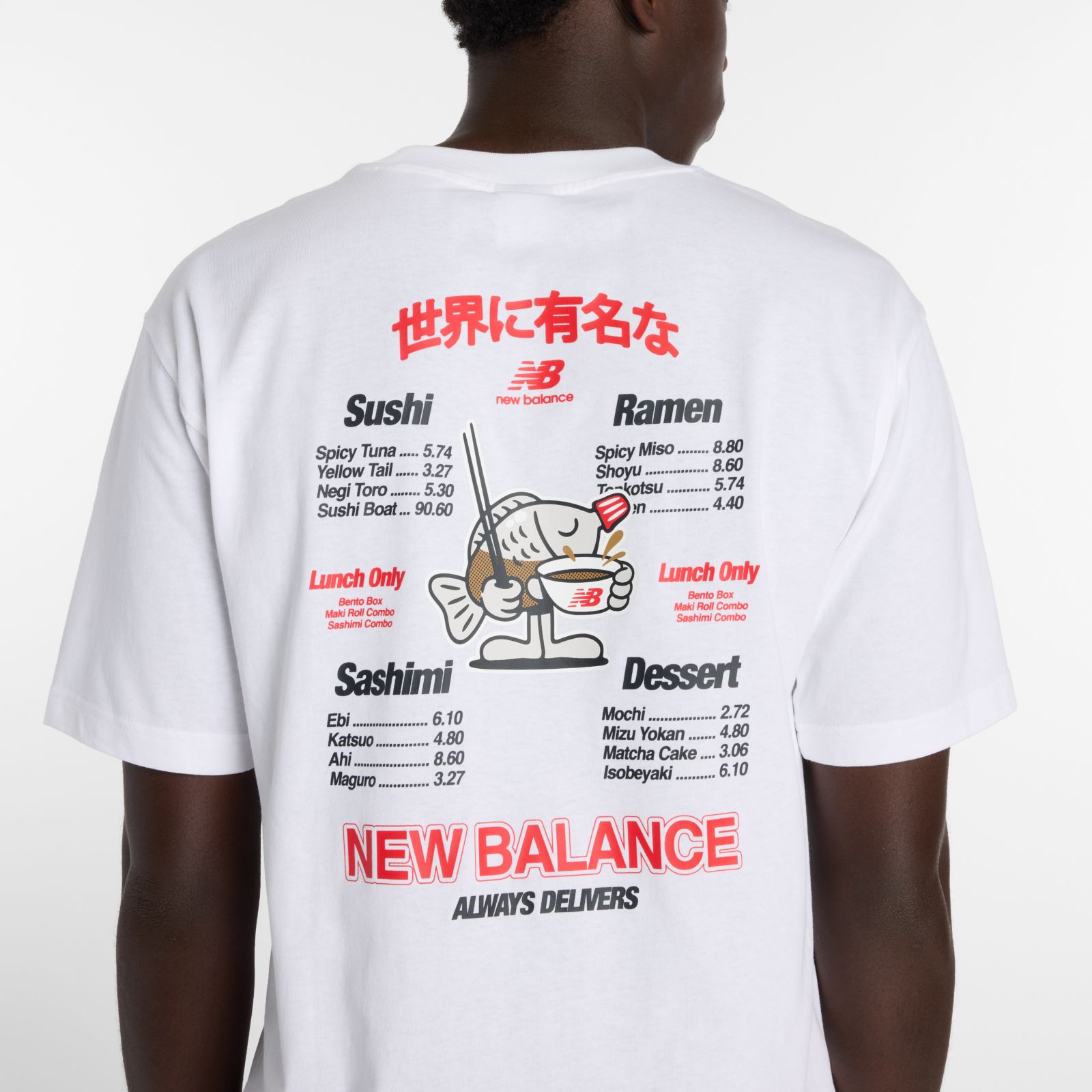 Мужские футболки New Balance Ramen T-Shirt — фото 5