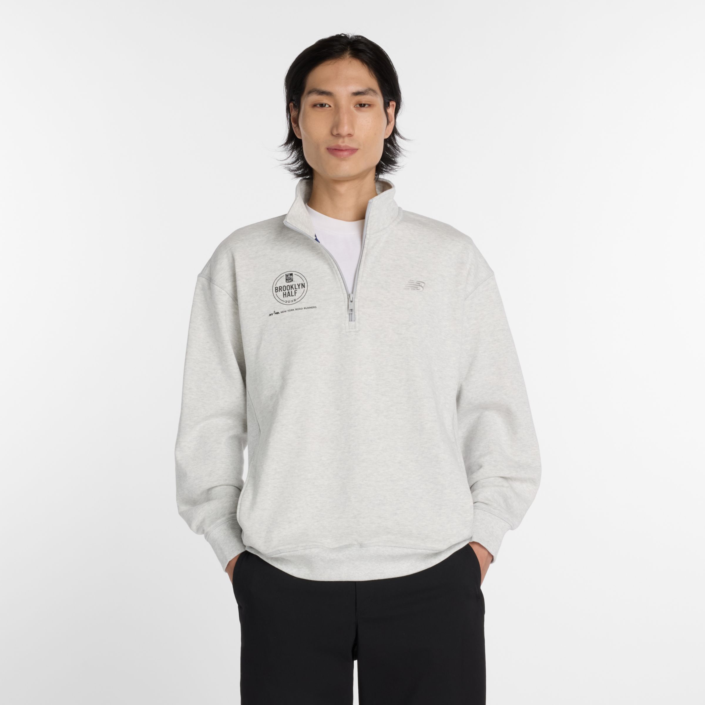 RBC Brooklyn Half Athletics Fleece 1/2 Zip