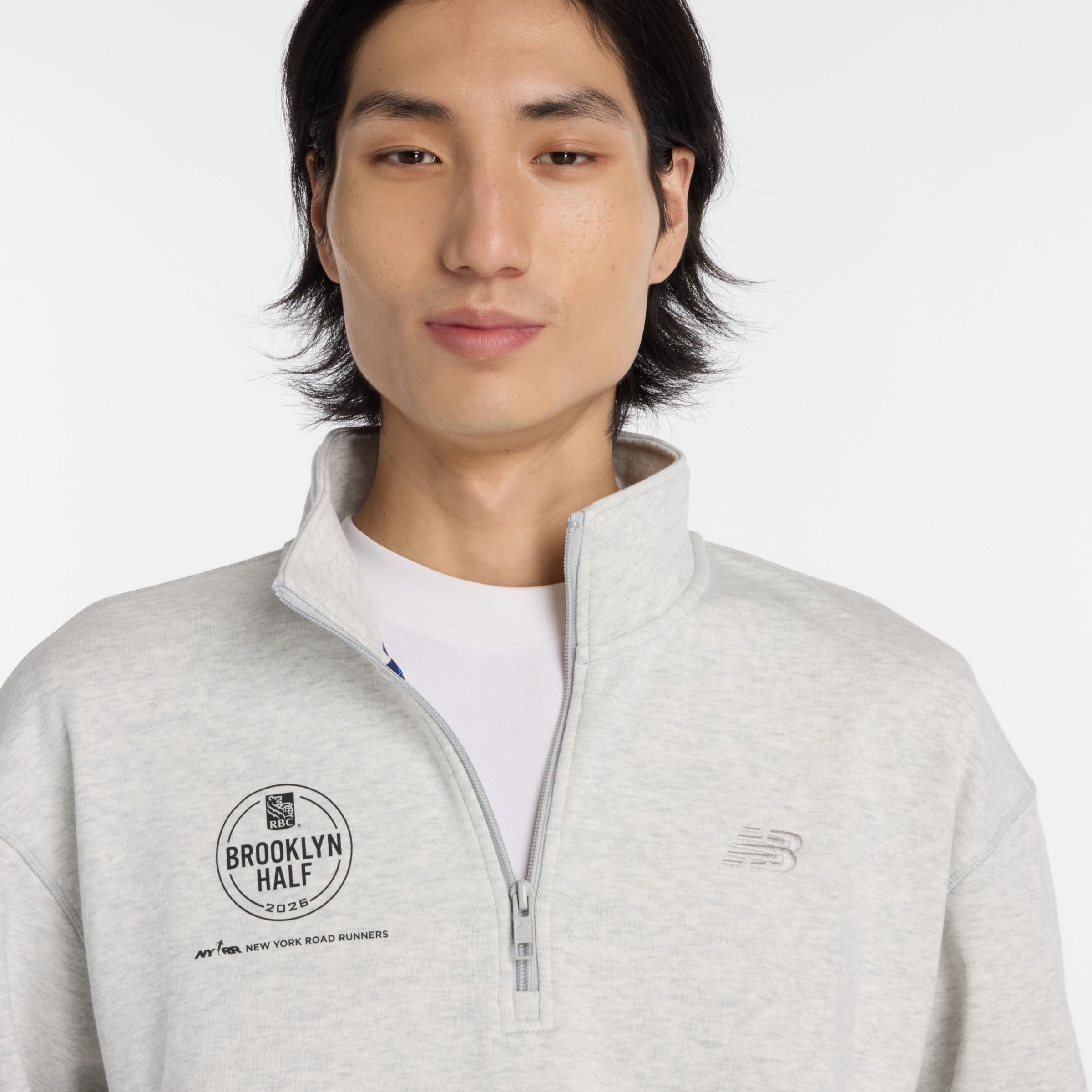 RBC Brooklyn Half Athletics Fleece 1/2 Zip