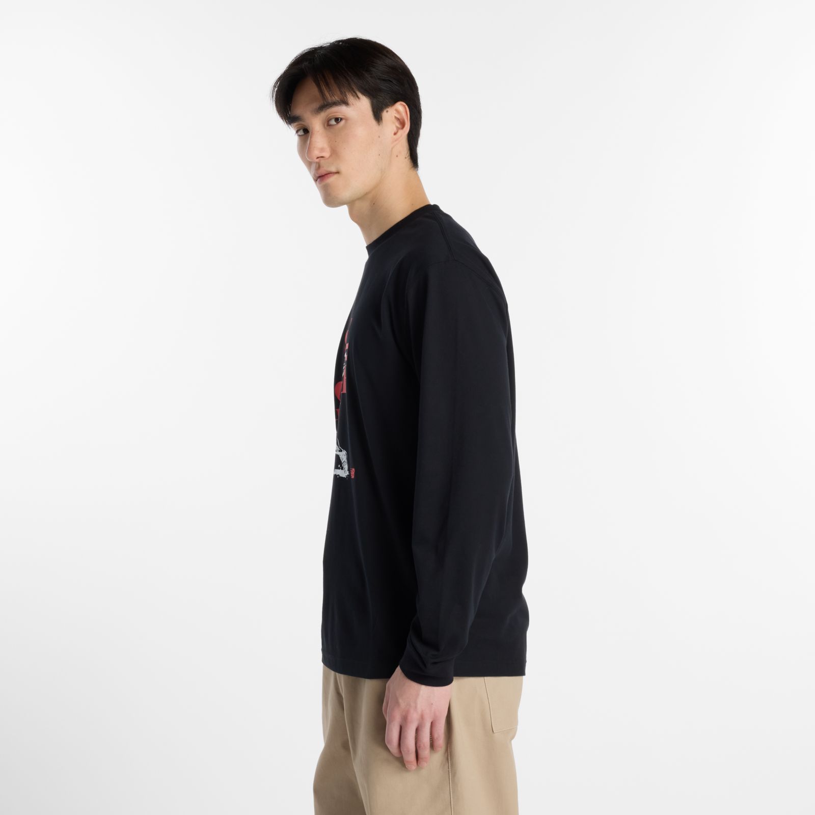 Мужские топы New Balance Shohei Blast Long Sleeve Top — фото 2
