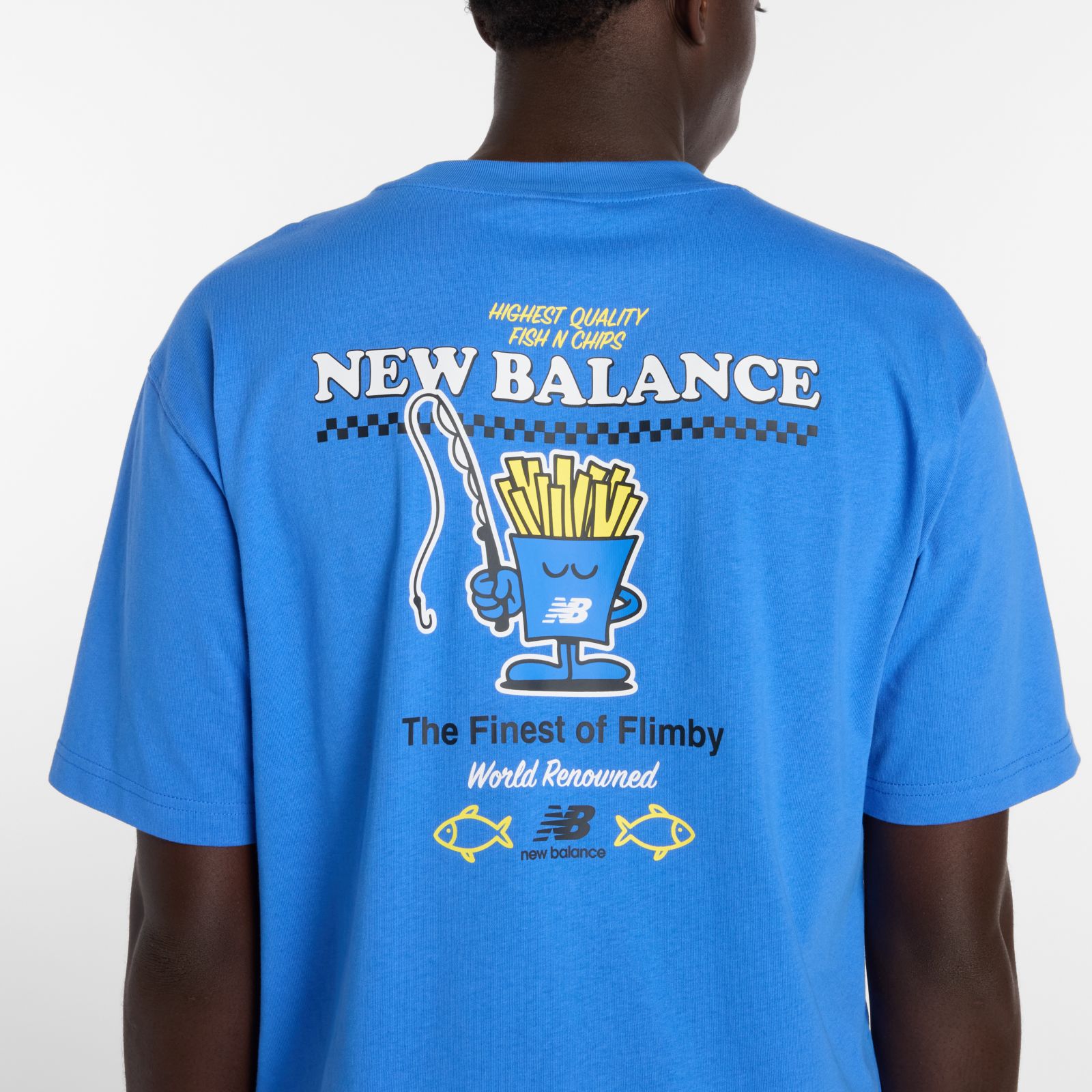 Мужские футболки New Balance Fish and Chips T-Shirt — фото 6