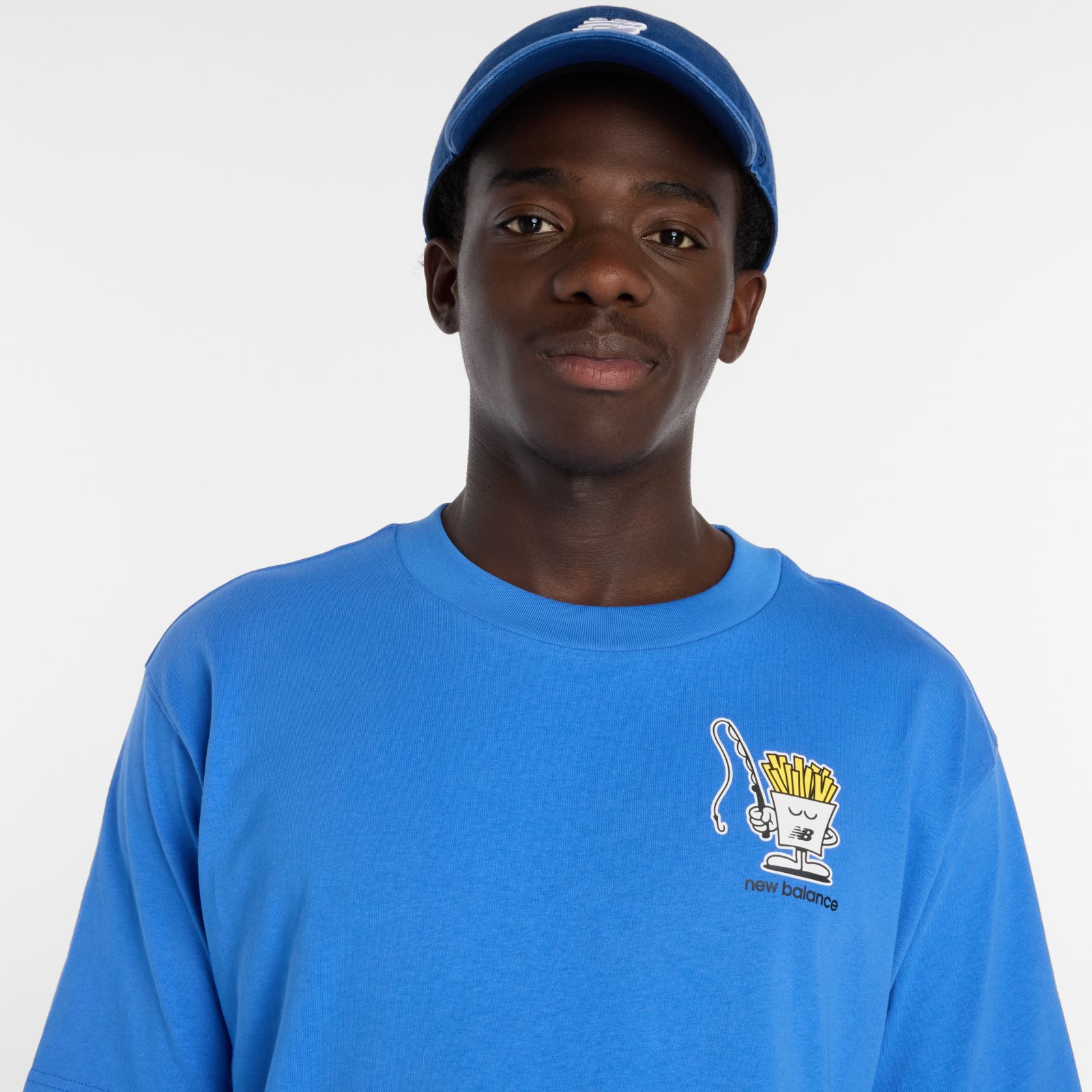 Мужские футболки New Balance Fish and Chips T-Shirt — фото 4